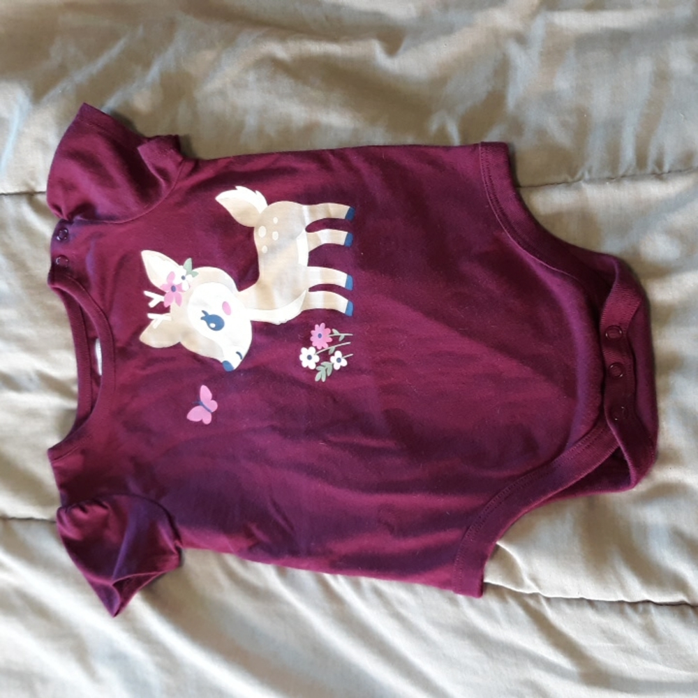 Baby girls deer bodysuit